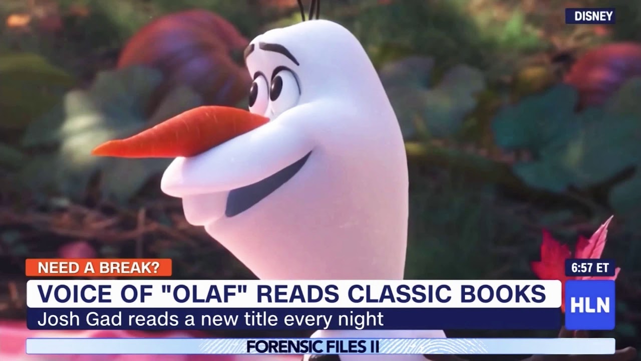 Voice of “Olaf” 'Frozen' actor reading kids bedtime stories every night