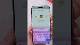 How to make Custom Emoji with Apple Intelligence! 📱👀 #shorts #appleintelligence #iphone