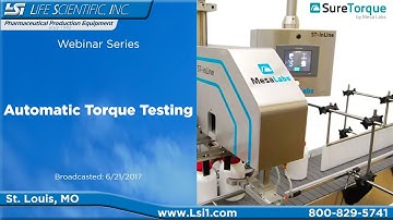 Automatic Torque Testing - MesaLabs