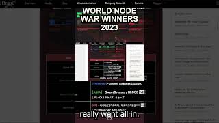 BLACK DESERT ONLINE 2023 World Node War Winners🎄 #blackdesert #blackdesertonline #mmorpg #pearlabyss
