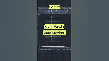 Autocad YQ-arch plugin, automatic number with increment in one command, #autocad #autocadtutorial