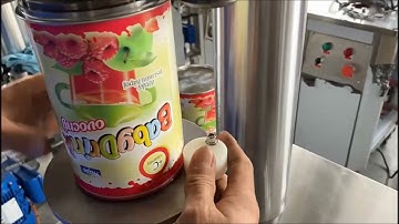 How to change can seaming machine seaming chuck and adjust difference can height ?3Can Seamer#Sealer