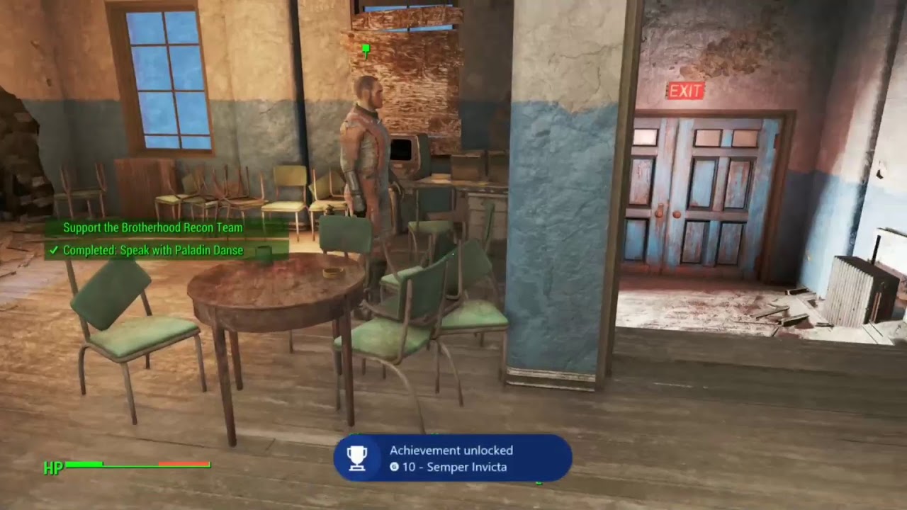 Fallout 4 support the brotherhood recon team bug Fallout 4 support the brotherhood recon team bug