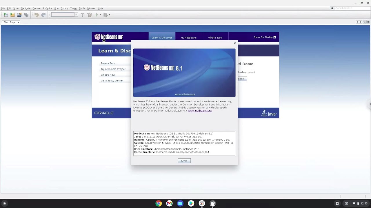 netbeans 8.1 Images High Quality Grahic How to install Netbeans 8.1 on a Chromebook - YouTube