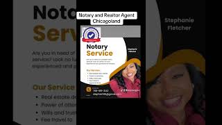 Stephanie Fletcher ~ Notary Certified #on wheel services