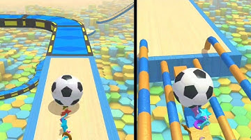 Action Balls Gyrosphere Race Gameplay Level 121