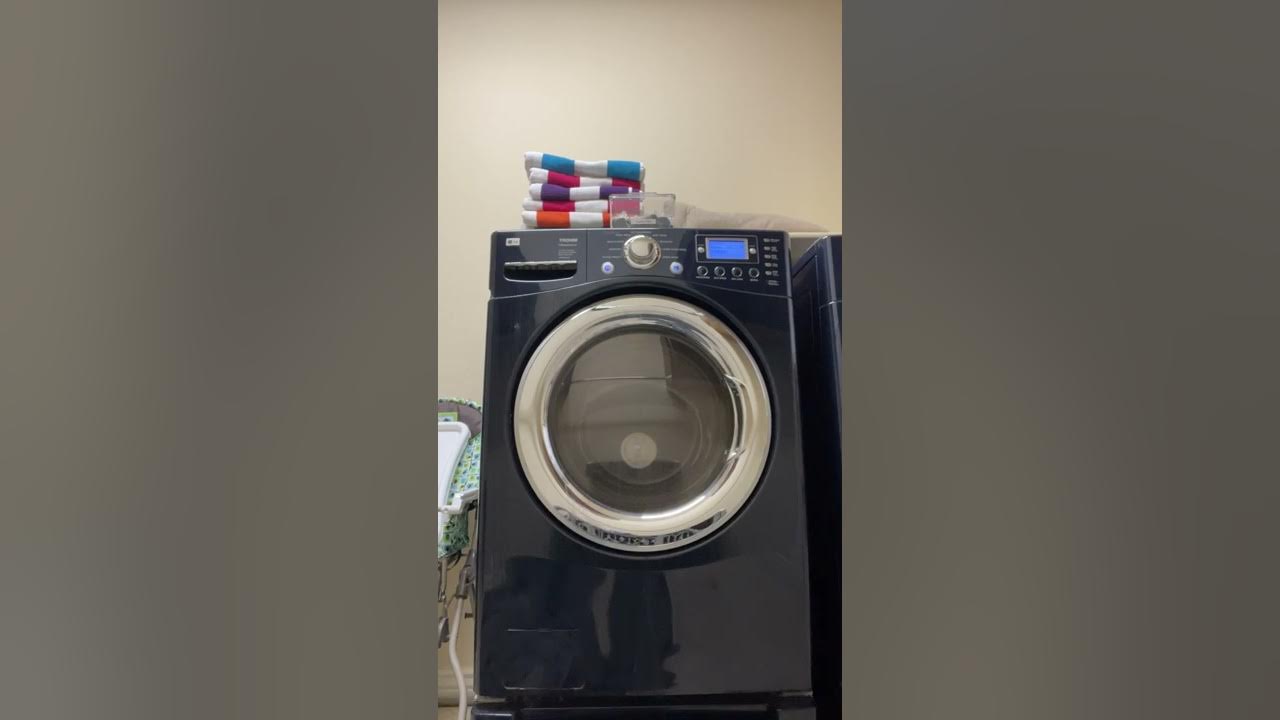 The LG Tromm Washing Machine is a workhorse!! cleanhome YouTube