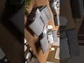 Modular Leather Reclining Sofa | Customizable Luxury Lounge Set#livingroom #luxuryfurniture #shorts