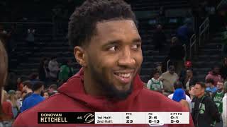 Donovan Mitchell Press Conference | Cleveland Cavaliers vs Boston Celtics