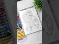 Narshimha drawing outline 🔥✨#shorts#art#viral#trending