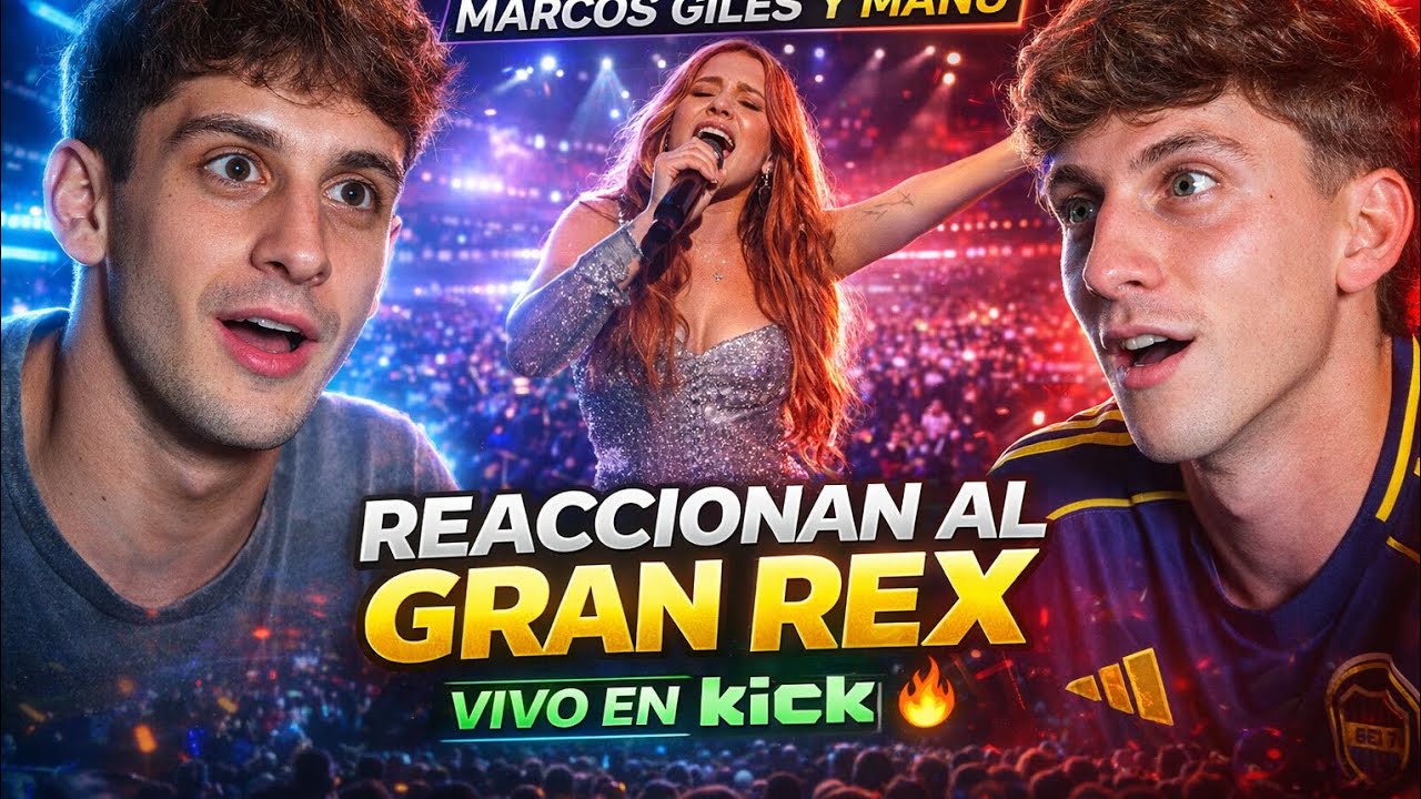 Marcos Giles y Manu reaccionan al show de Ángela Torres en el Gran Rex 🔥