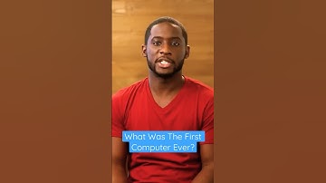 What was the first computer ever? 🖥️ #shorts