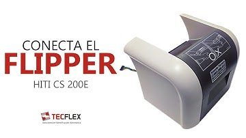 TUTORIAL CÓMO CONECTAR EL FLIPPER IMPRESORA DE FOTOCHECK | CS200E HITI