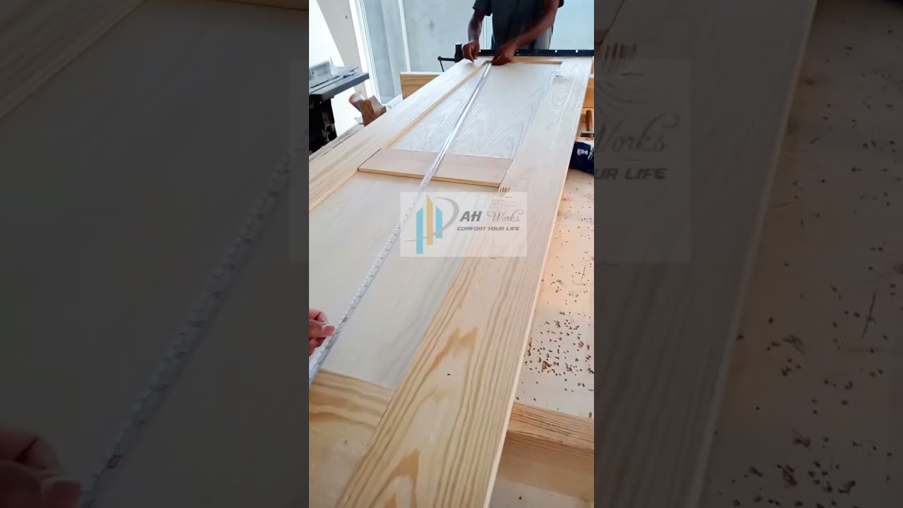 sami solid door yellow  pain wood