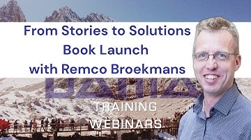 From Stories to Solutions Book Launch with Remco Broekmans