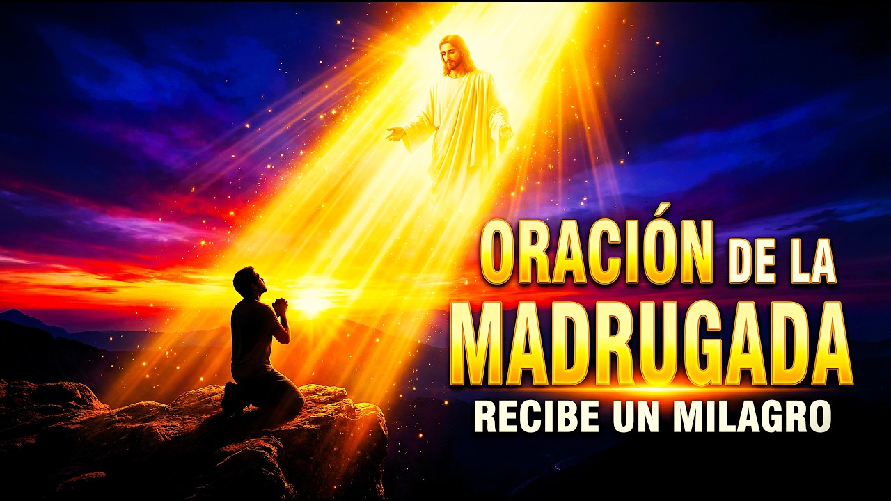 🌙 Oración Poderosa de la Madrugada para Recibir un Milagro - YouTube