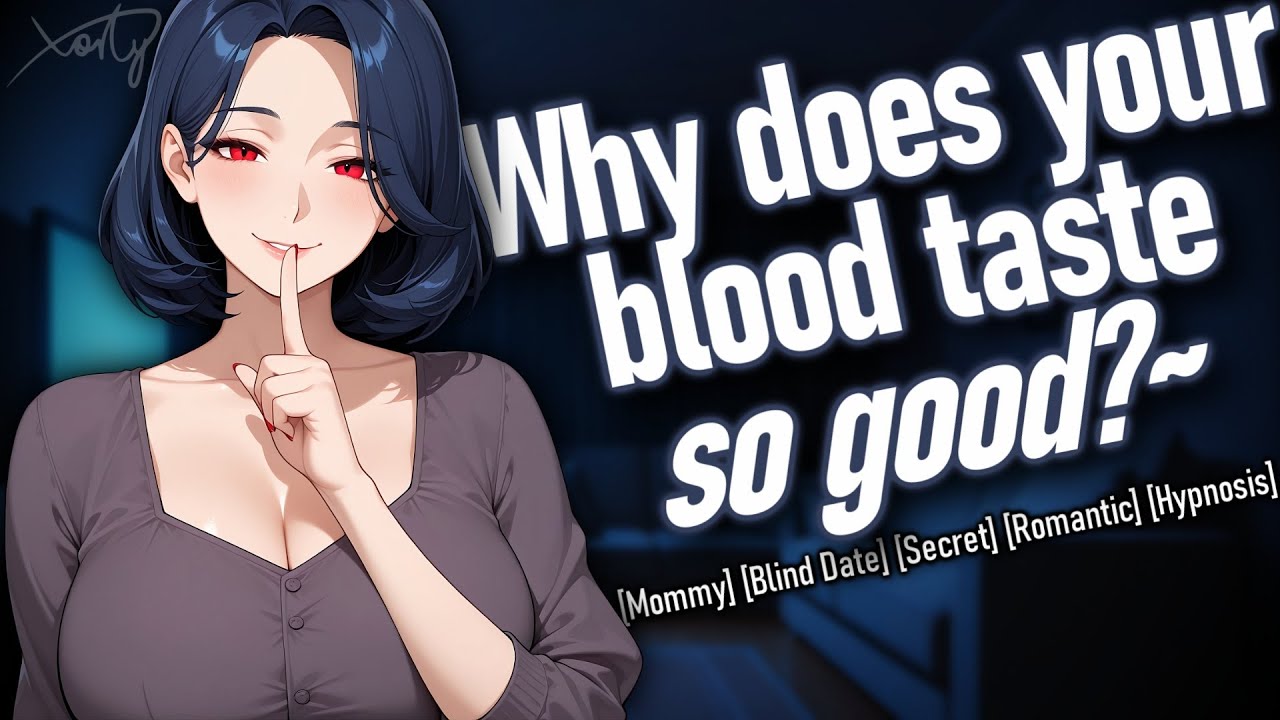 ASMR Secret Vampire Entrances And BITES You [F4M/A][Mommy][Romantic][Hypnosis][Blind Date][Part 2]
