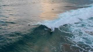 Federico Benettolo Sup Surfing Lanzarote (drone view) Christmas 2017