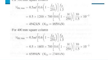 Design of Combined footing Part 2
