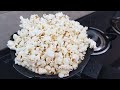 Butter popcorn faon thtre  la maison i popcorn sur la cuisinire i popcorn dans une cocotte minute