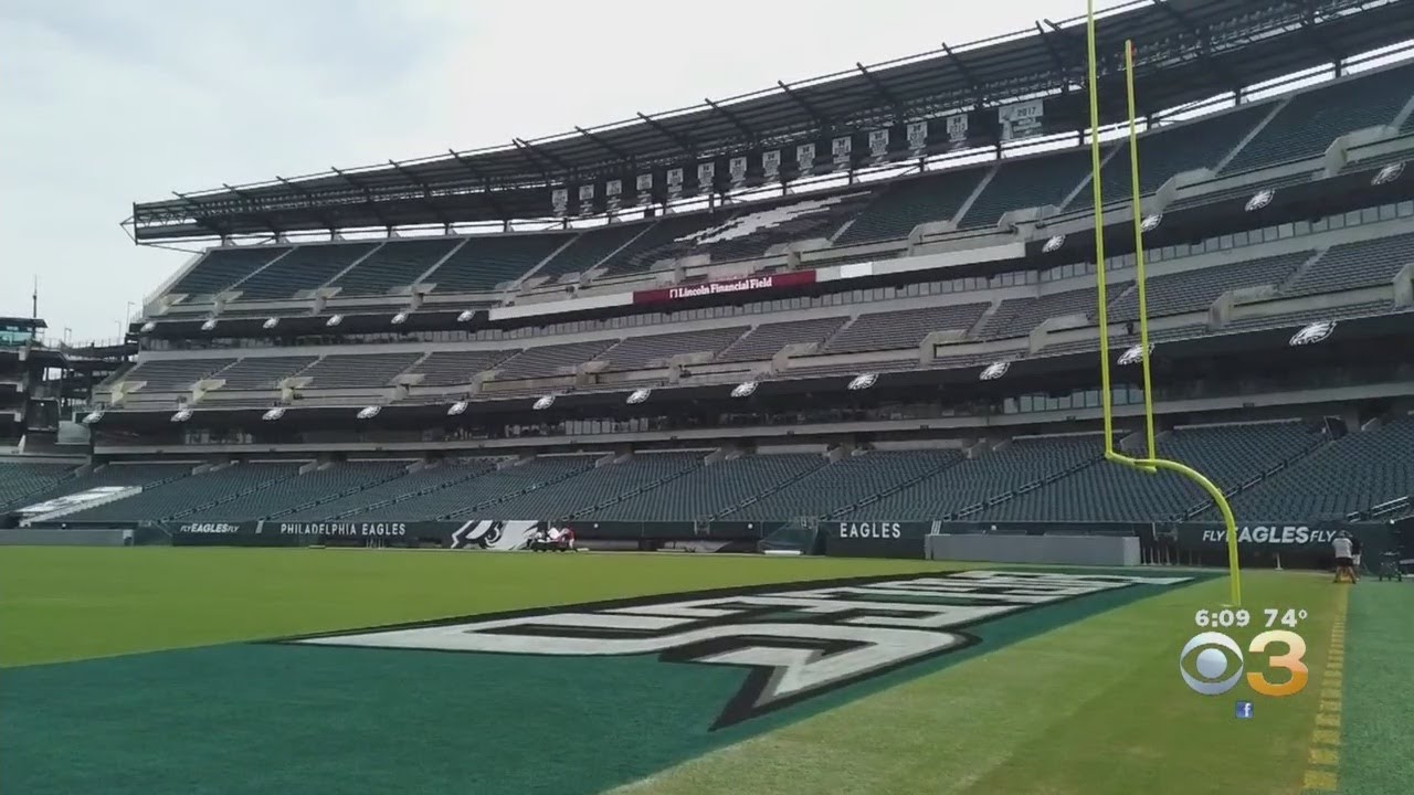 Behind The Scenes With Lincoln Financial Field's Ground Crew 