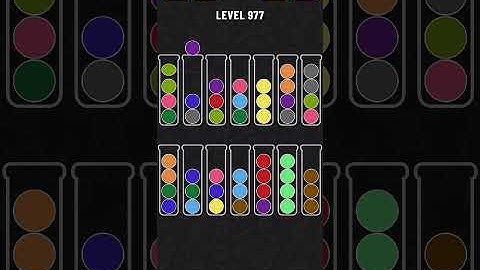 Ball Sort Puzzle - Level 977