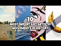 The 10 most important artistic movements in the history of art