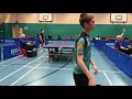 Harry randall vs max radiven  cadet national cup 202223 at joola plymouth table tennis club