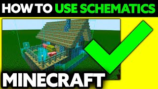 How To Use Schematics in Minecraft Survival (2025) - Step by Step