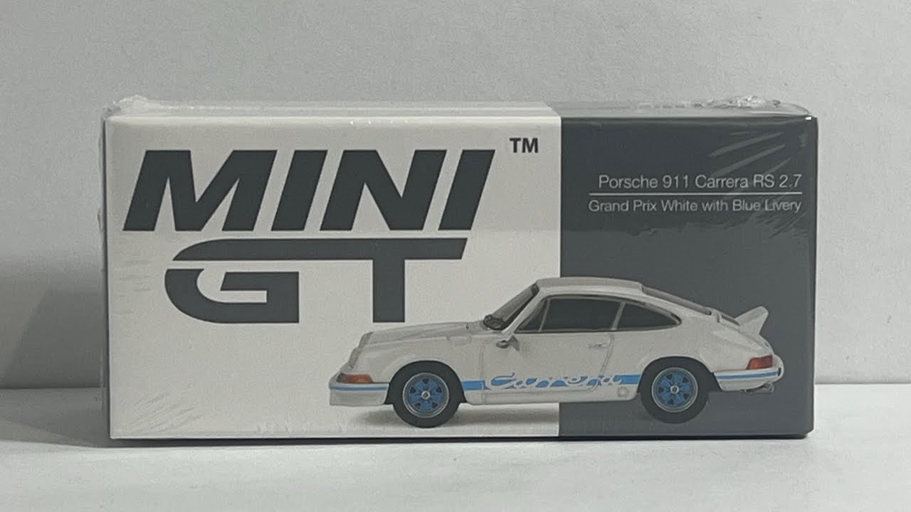 Still Iconic: Unboxing a Porsche 911 Carrera RS 2.7 by Mini GT
