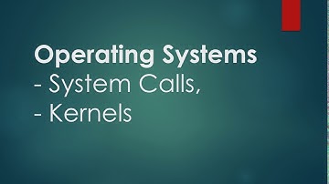 Operating Systems - Kernel & System Calls - Important Questions