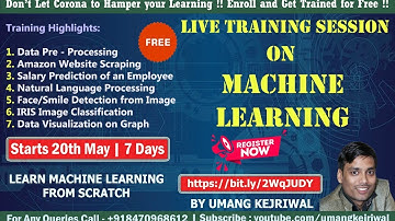 [Day 4] Live Machine Learning Training From Scratch