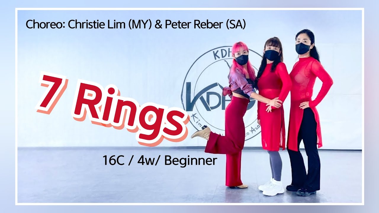 7 Rings Line Dance Demo - YouTube