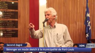 Humour Desk B renger en mode sketch la municipalit de Port Louis