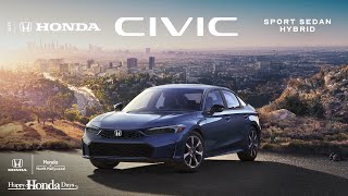 The 2025 Honda Civic Sport Hybrid: Faster, Smarter, Greener for LA at Honda of North Hollywood