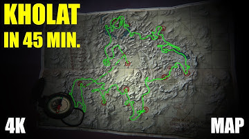 How to collect everything in Kholat really fast, version 2 (with a map)