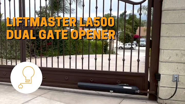 How To: Install Liftmaster LA500 Gate Opener