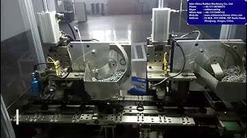 Oil seal spring loading machines; spring feeding machine for oil seal; auto spring assembly machine