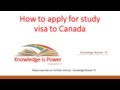 How to apply for a study visa to Canada | Study Permit Canada
