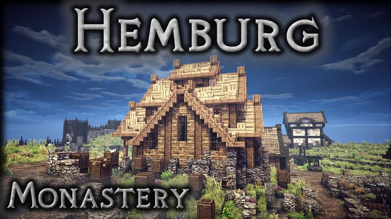 Minecraft: Hemburg - Ep2 Monastery Interior - Part 2/2 (Let's Build ...