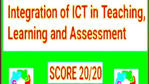 FLN_integration of ICT in Teaching , learning and assessment || Nishta || Module 11 answers