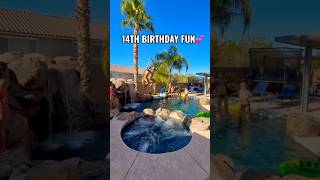 THE ULTIMATE BIRTHDAY PARTY 🎉🩷 Celebrating Hallie’s 14th! ✨ #vlog #birthday #recap