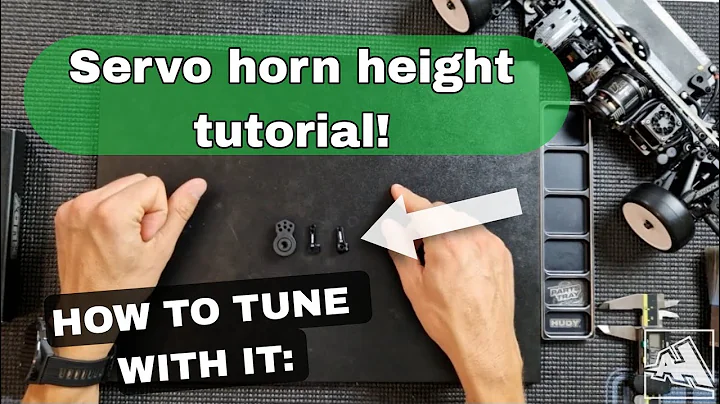 Servo horn height tutorial!
