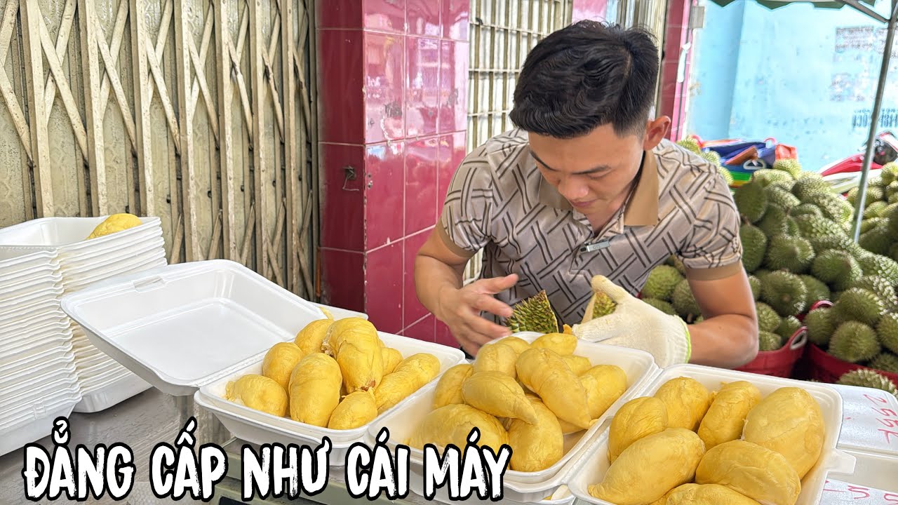 ♻️Sầu riêng chất đóng Idol khui như cái máy