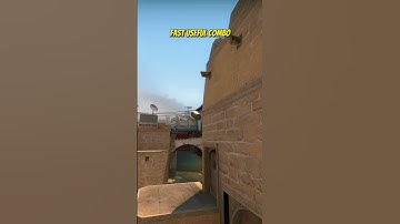 FAST USEFUL COMBO ON MIRAGE #shorts #csgo