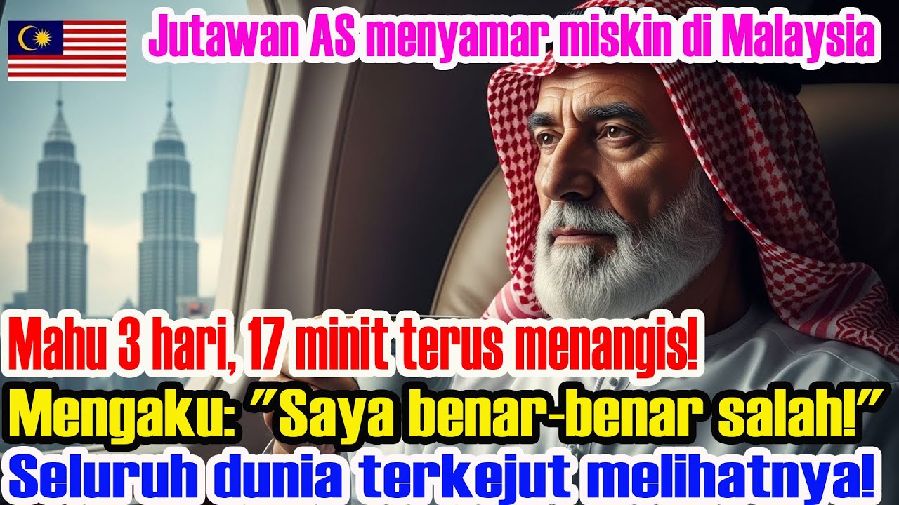 Bilionair Arab ditolak rawatan AS, mendarat cemas di Malaysia; 13 minit pembedahan ubah segalanya!!!
