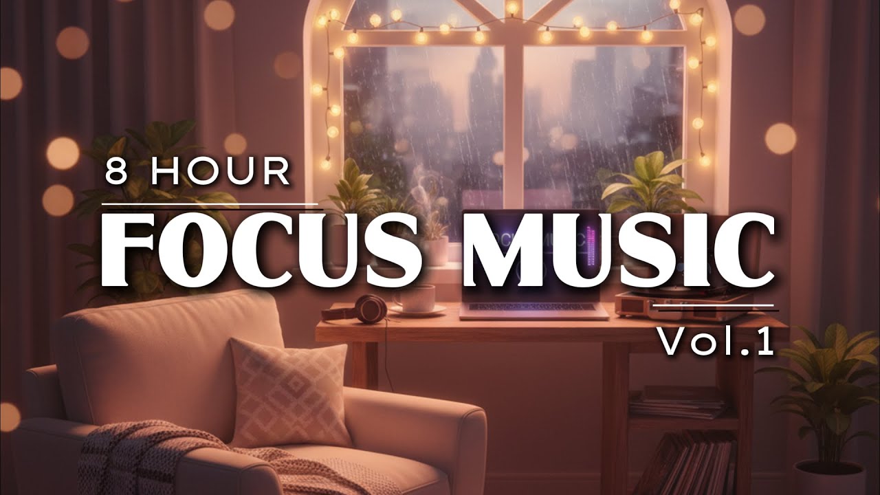 8 Hour of Deep Focus - Stay in the Flow | The Focus Zone ⚡ - YouTube