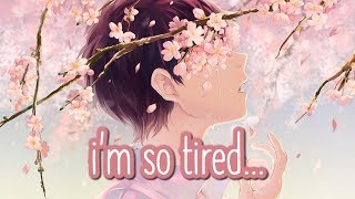 Nightcore - i'm so tired... || Lyrics chords