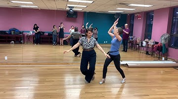 Balboa Intermediate: Multiple turn toss out. Class Recap