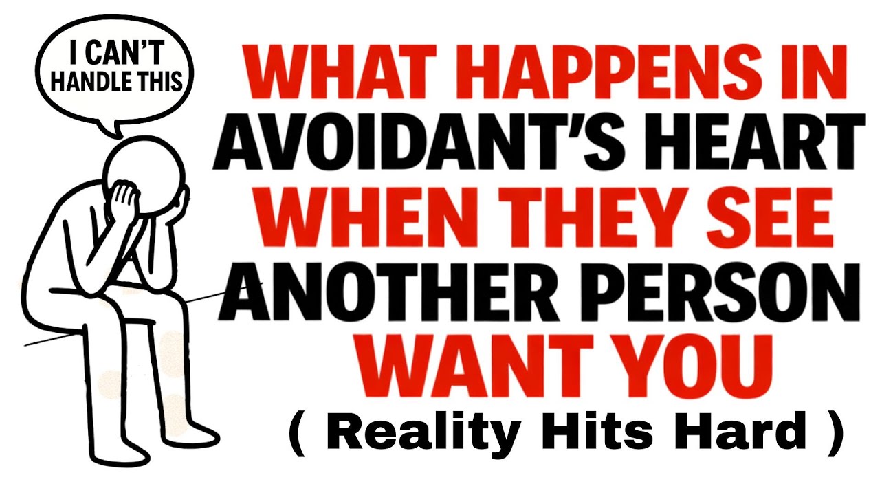 What Happens in Avoidant's Heart When They See Another Person Want You, Reality Hits Hard